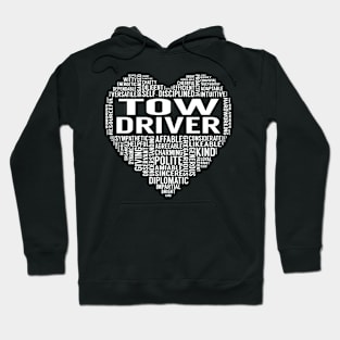 Tow Driver Heart Hoodie